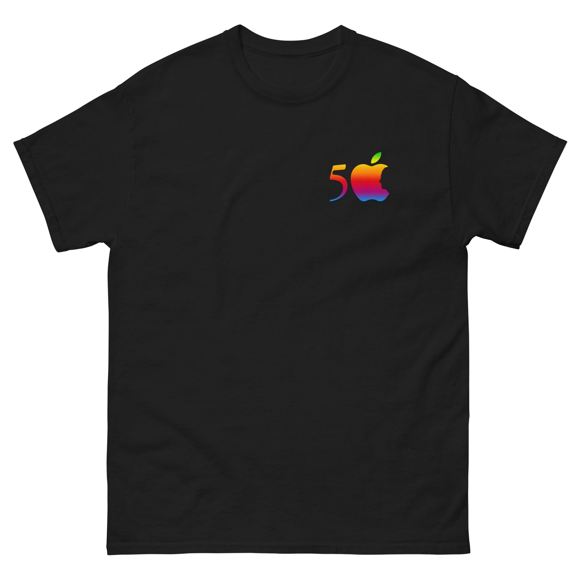 apple 50th anniversary t shirt