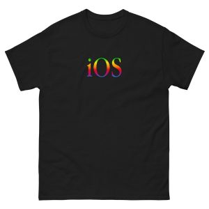 ios six colors t shirt