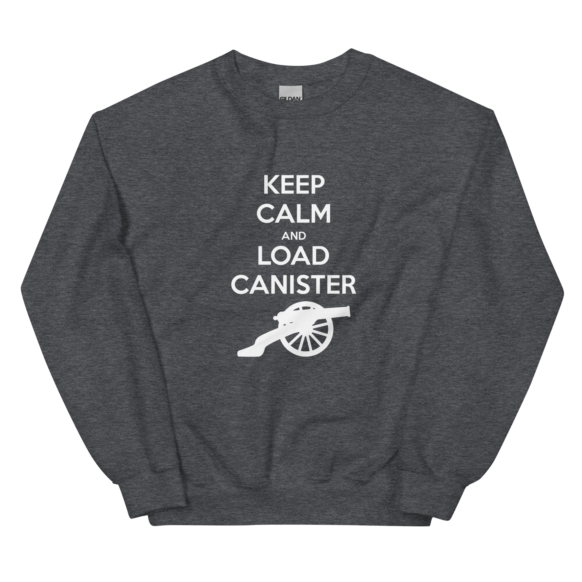 Keep Calm And Load Canister Sweater - Image 9