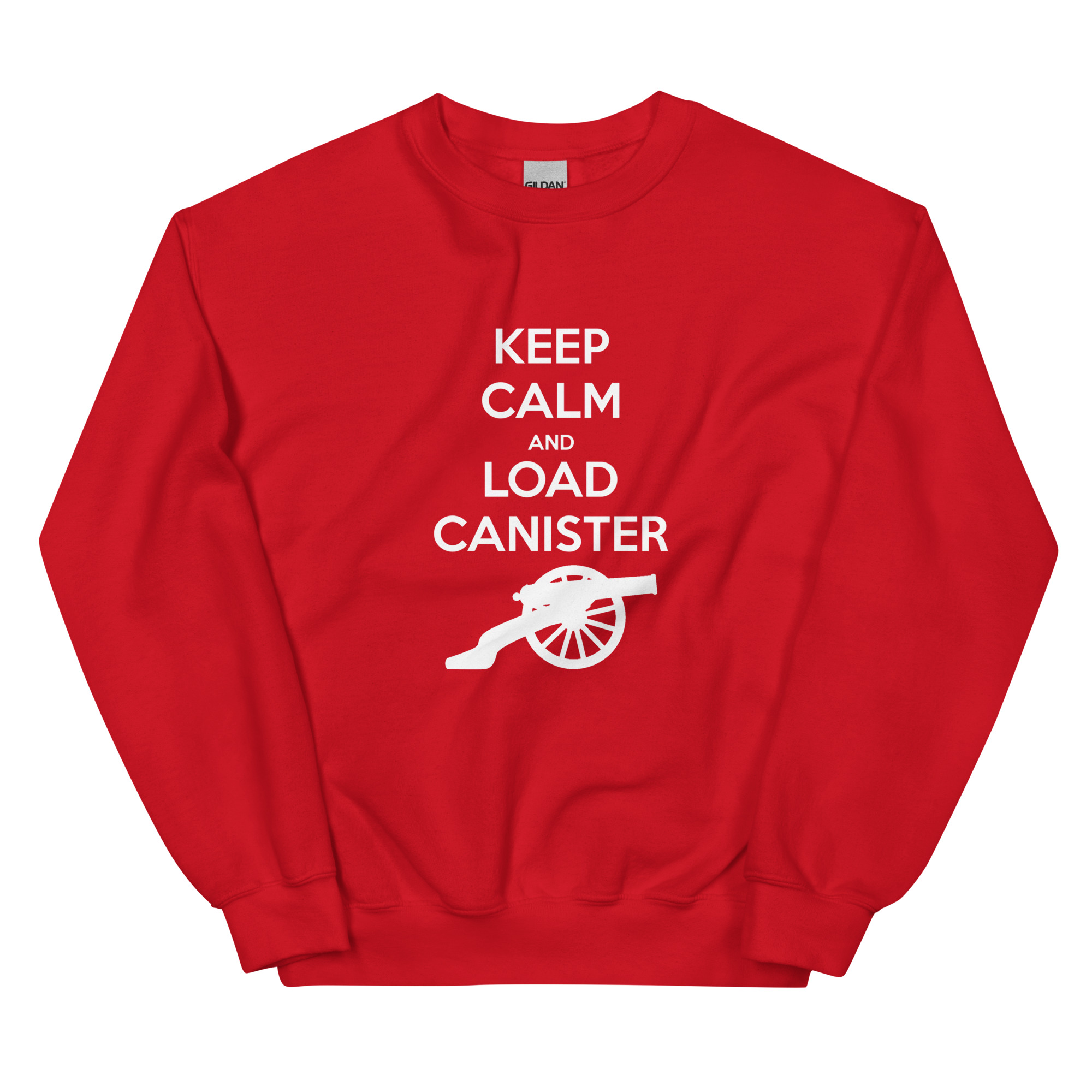 Keep Calm And Load Canister Sweater - Image 7