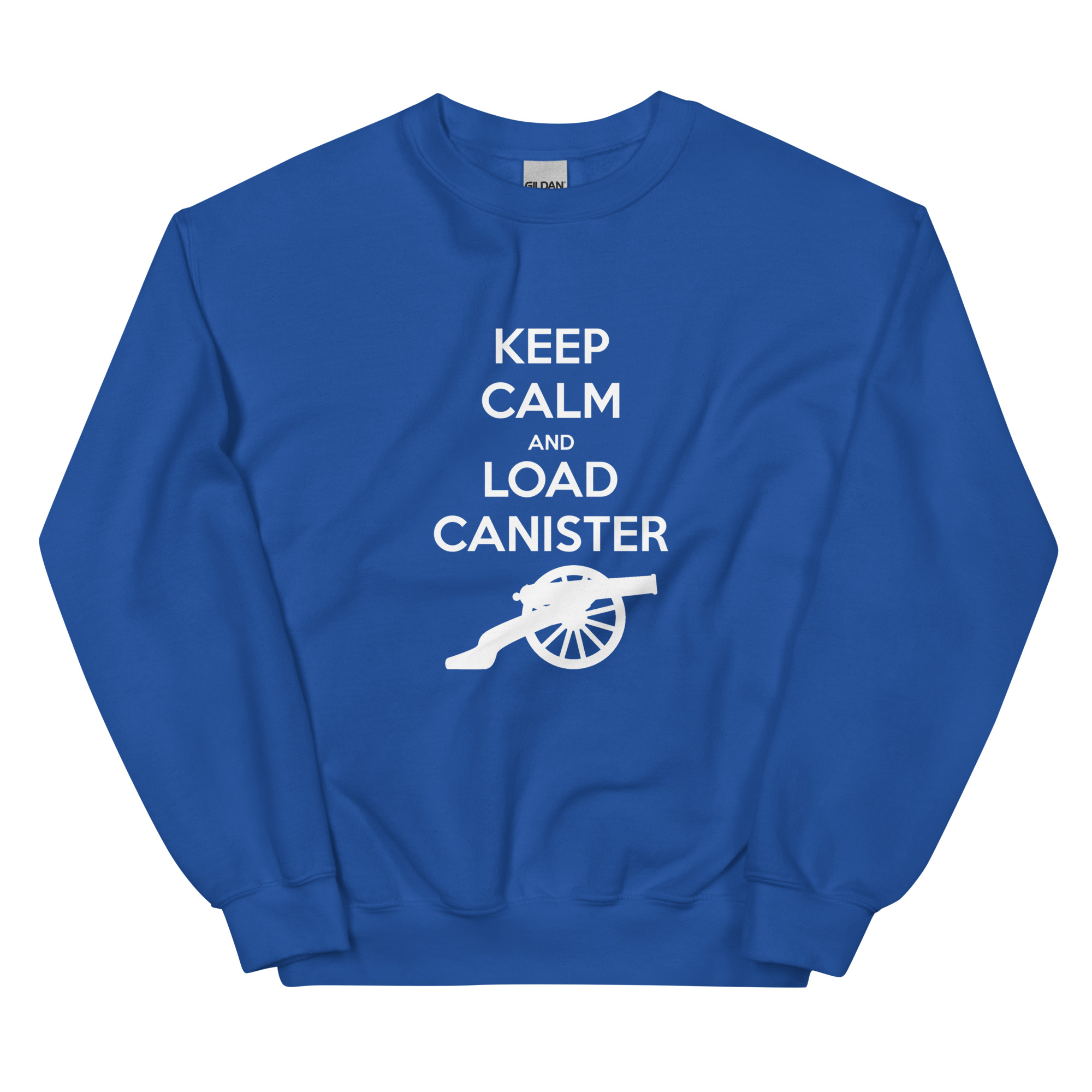 Keep Calm And Load Canister Sweater - Image 11